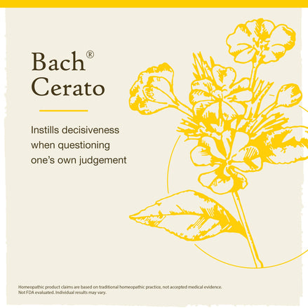 Bach Original Flower Remedies Cerato 0.7 fl. oz. (20mL)