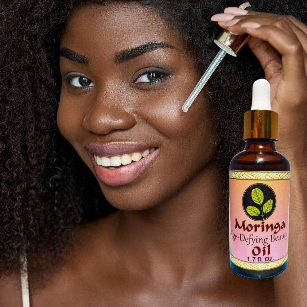 Moringa Age Defying Beauty Oil 1.7 Fl Oz