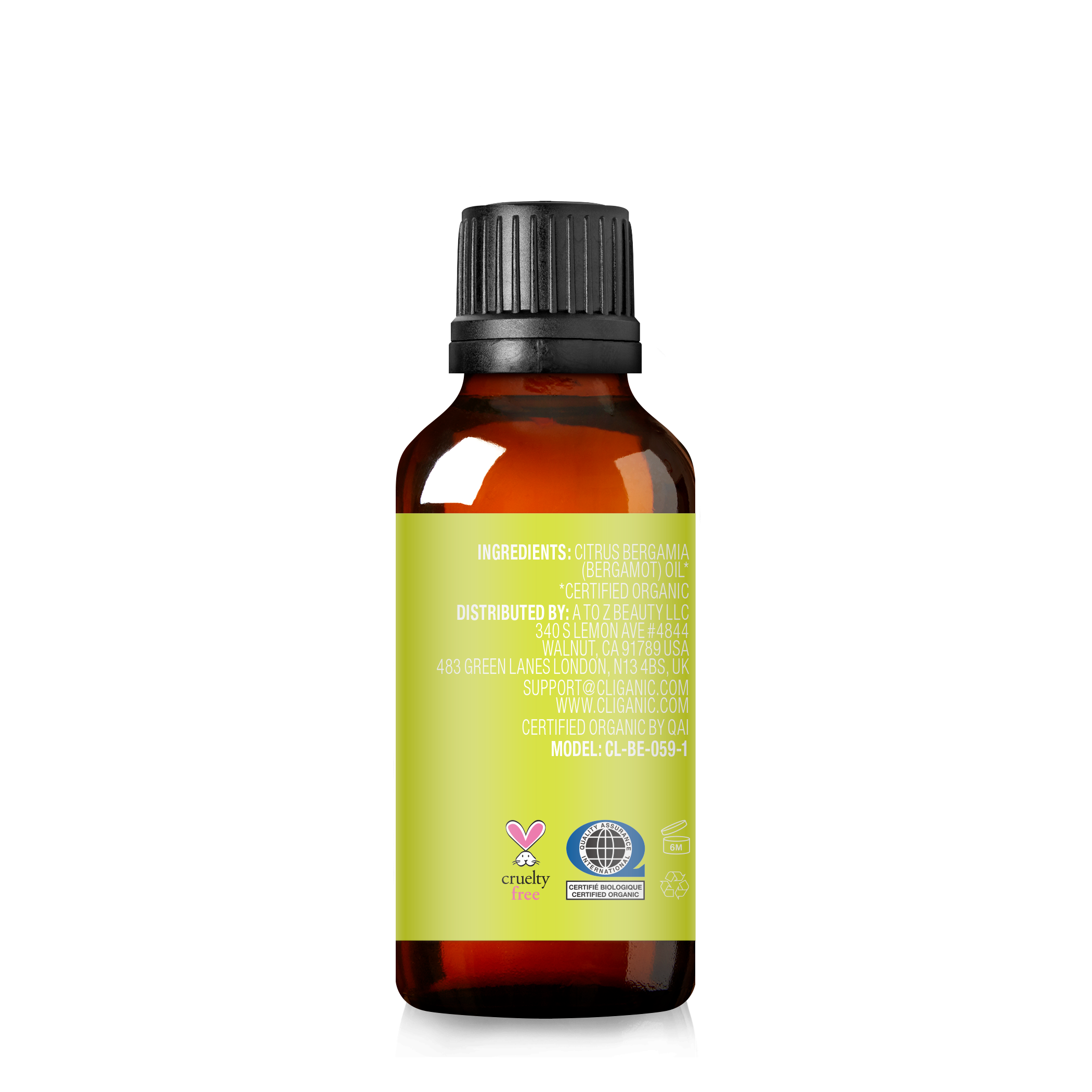 Organic Bergamot Essential Oil