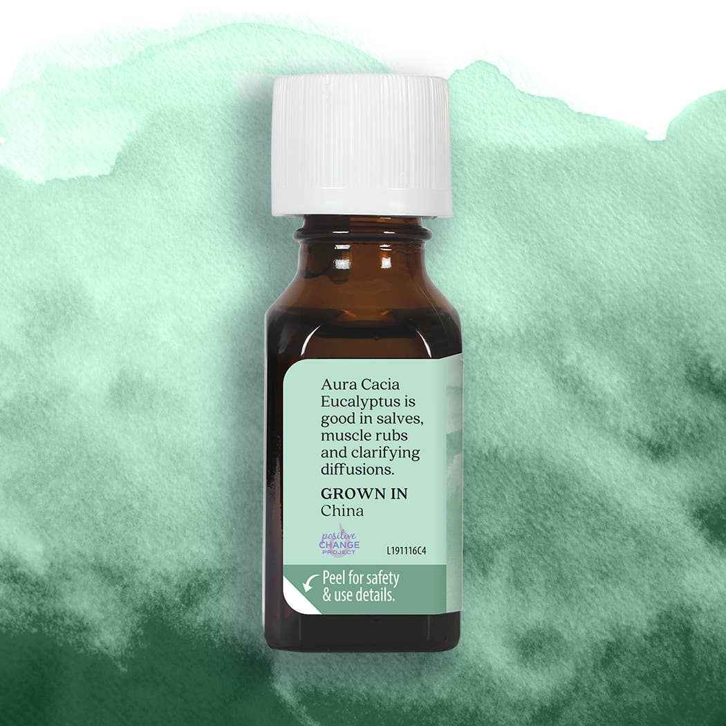 Aura Cacia Eucalyptus Essential Oil, 0.5 fl oz