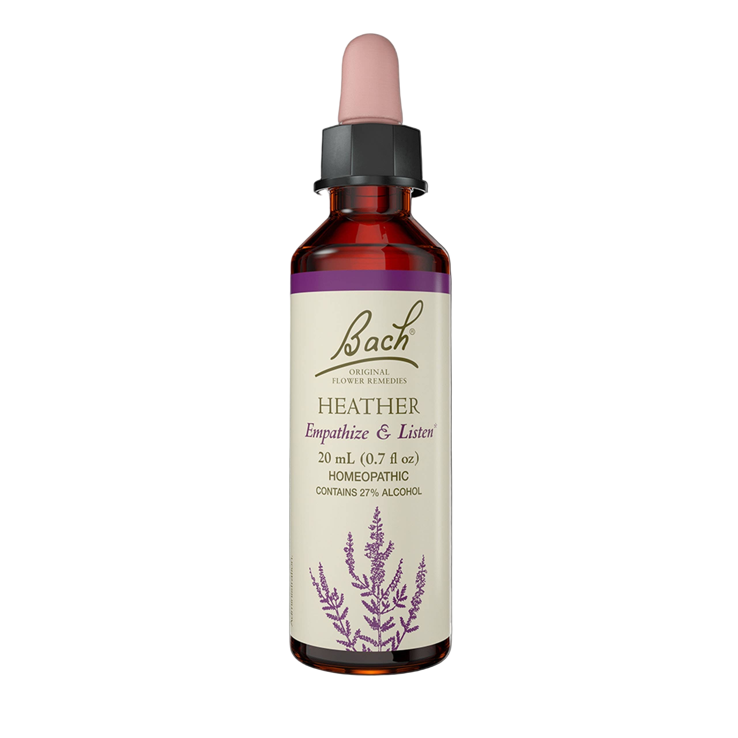 Bach Original Flower Remedies Heather 0.7 fl. oz. (20mL)