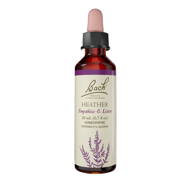 Bach Original Flower Remedies Heather 0.7 fl. oz. (20mL)
