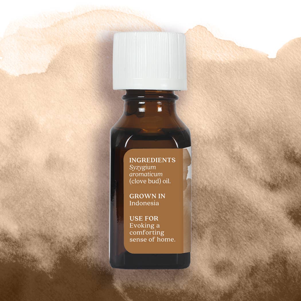 Aura Cacia Clove Bud Essential Oil, 0.5 fl oz