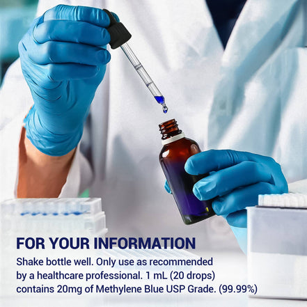 HARMONIFY Methylene Blue 60 ML (2 FL OZ) USP Grade %2