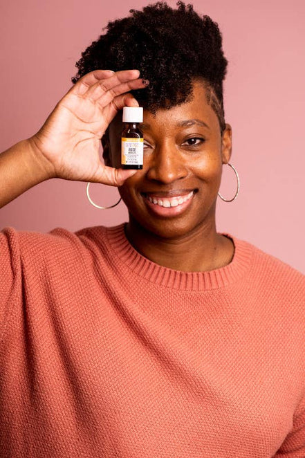 Aura Cacia Rose Absolute Essential Oil in Jojoba, 0.5 fl oz