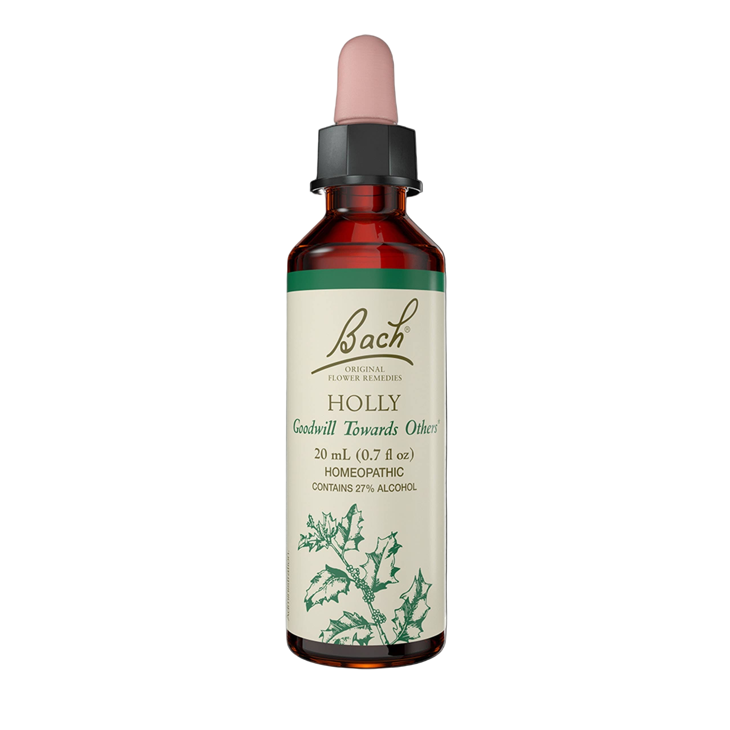 Bach Original Flower Remedies Holly 0.7 fl. oz. (20mL)