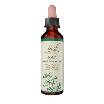 Bach Original Flower Remedies Holly 0.7 fl. oz. (20mL)