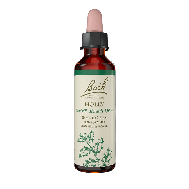 Bach Original Flower Remedies Holly 0.7 fl. oz. (20mL)