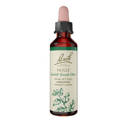 Bach Original Flower Remedies Holly 0.7 fl. oz. (20mL)