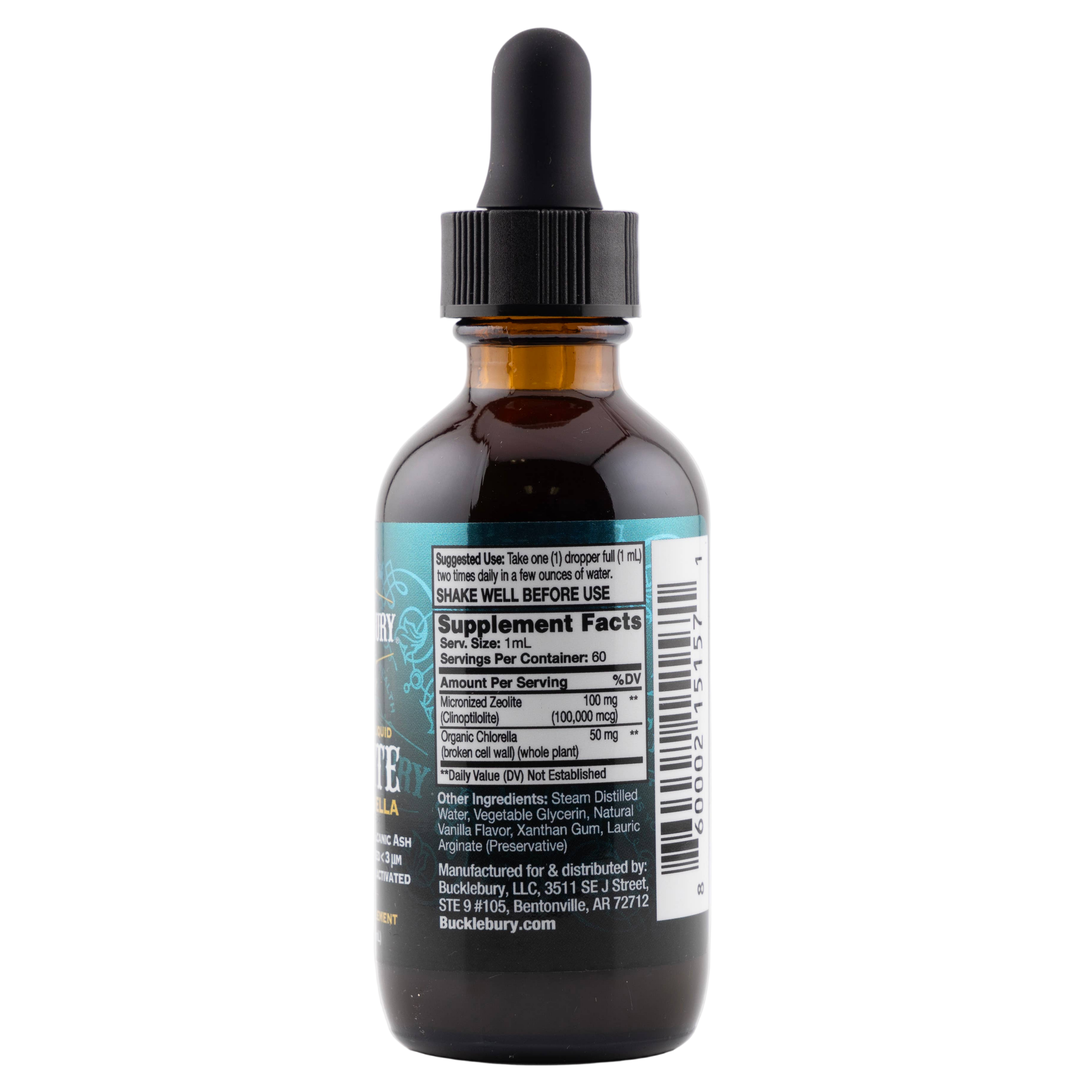 Bucklebury Zeolite Liquid Suspension w/ Chlorella