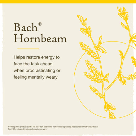 Bach Original Flower Remedies Hornbeam 0.7 fl. oz. (20mL)