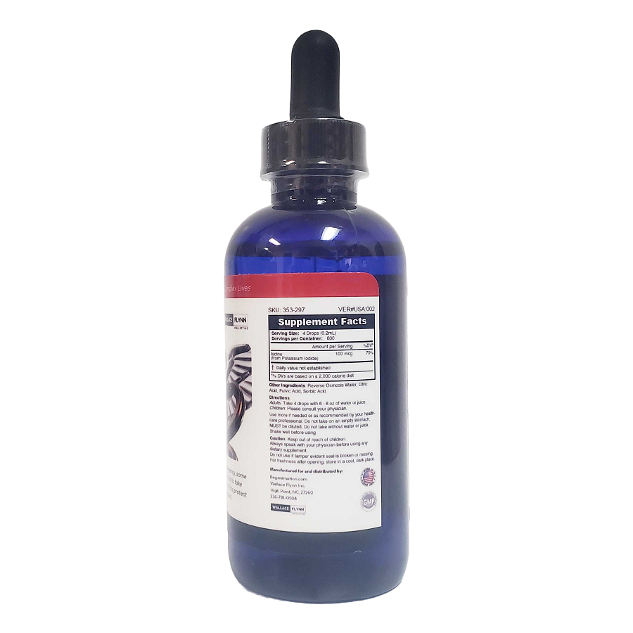 Ki ULTRA 500ppm Potassium Iodide Concentrate Liquid 4 fl oz