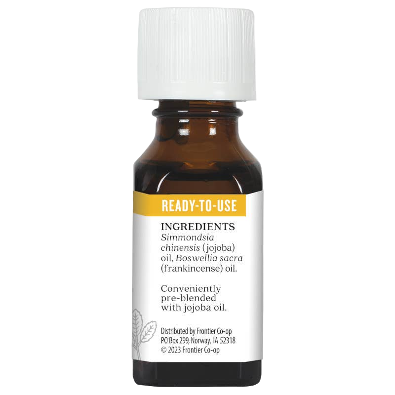 Aura Cacia Frankincense Essential Oil in Jojoba Oil, 0.5 oz