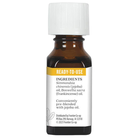 Aura Cacia Frankincense Essential Oil in Jojoba Oil, 0.5 oz