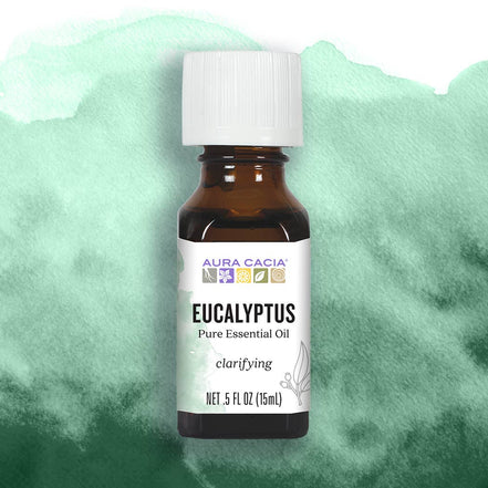 Aura Cacia Eucalyptus Essential Oil, 0.5 fl oz