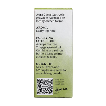 Aura Cacia Tea Tree Essential Oil, 0.5 fl oz