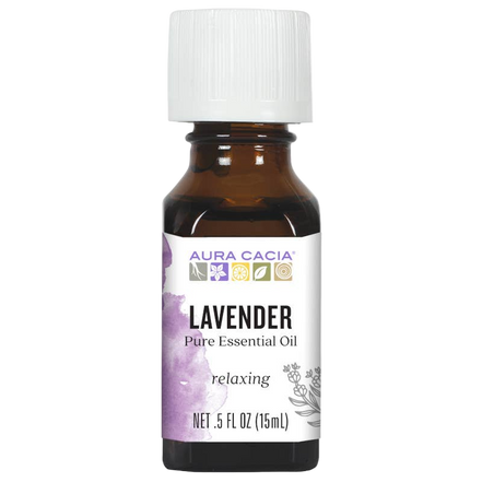 Aura Cacia Lavender Essential Oil, 0.5 fl oz