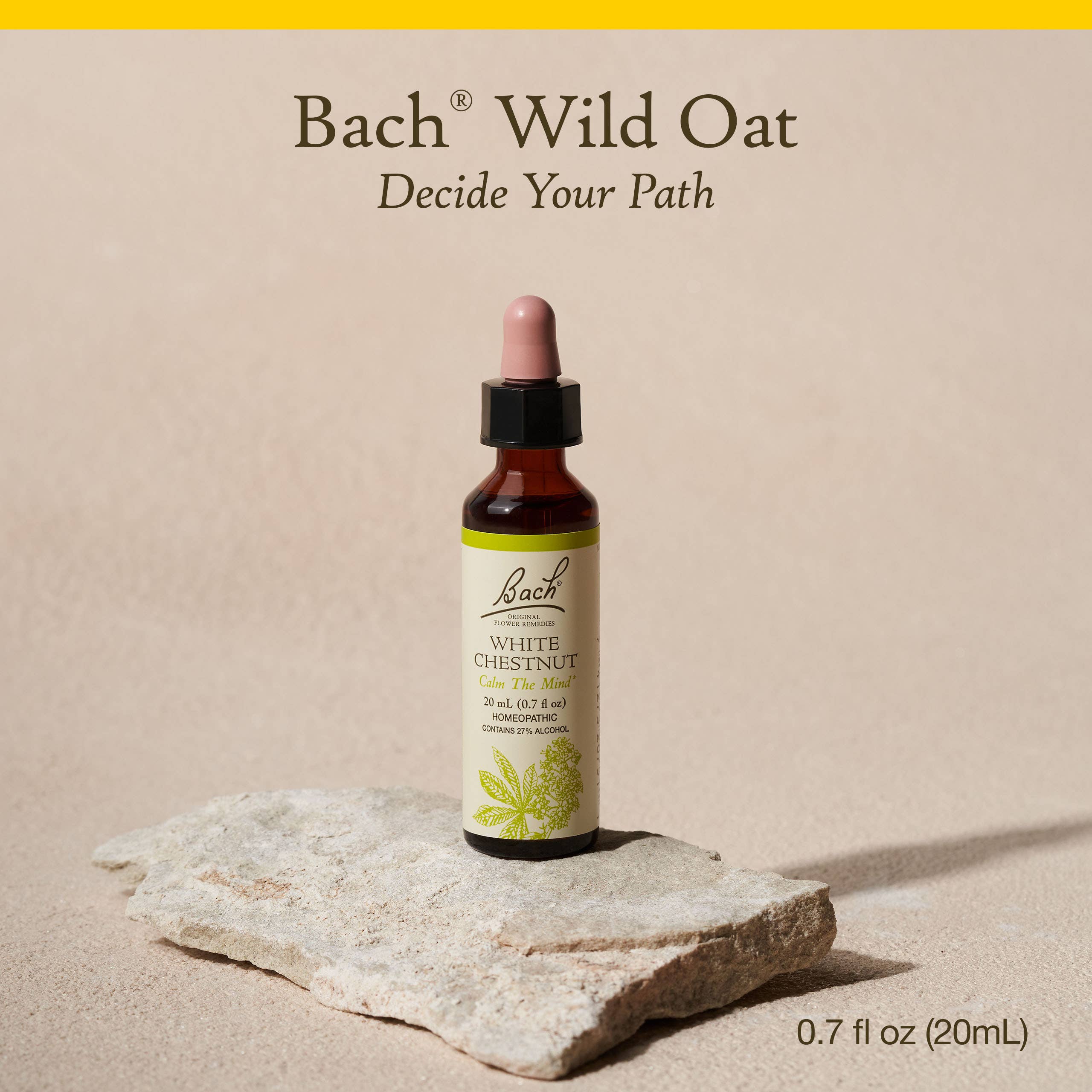 Bach Original Flower Remedies, Wild Oat, Decide Your Path 0.7 fl. oz. (20 ml).
