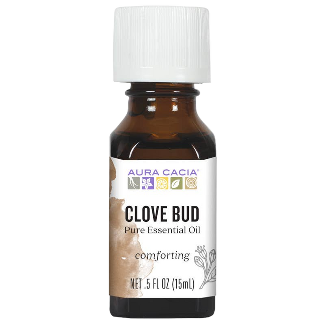 Aura Cacia Clove Bud Essential Oil, 0.5 fl oz