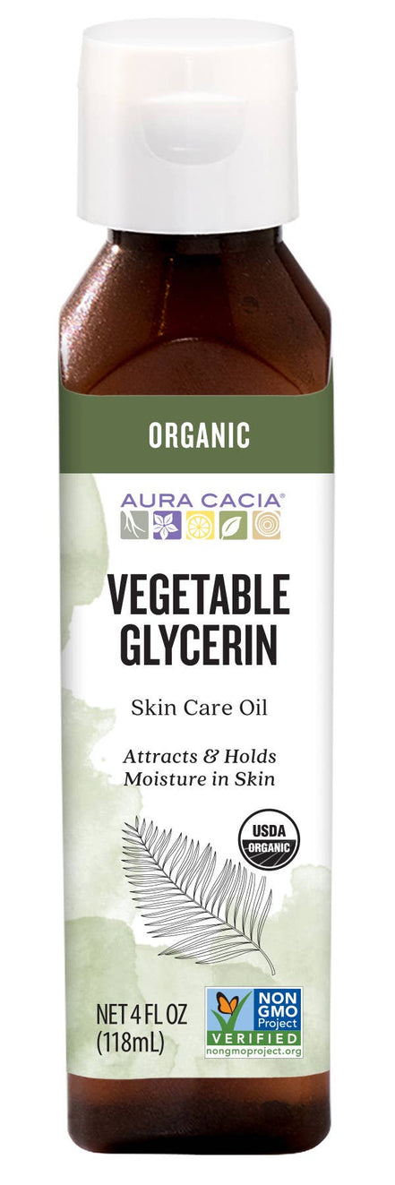 Organic Vegetable Glycerin Skin Care Oil 4 Fl Oz