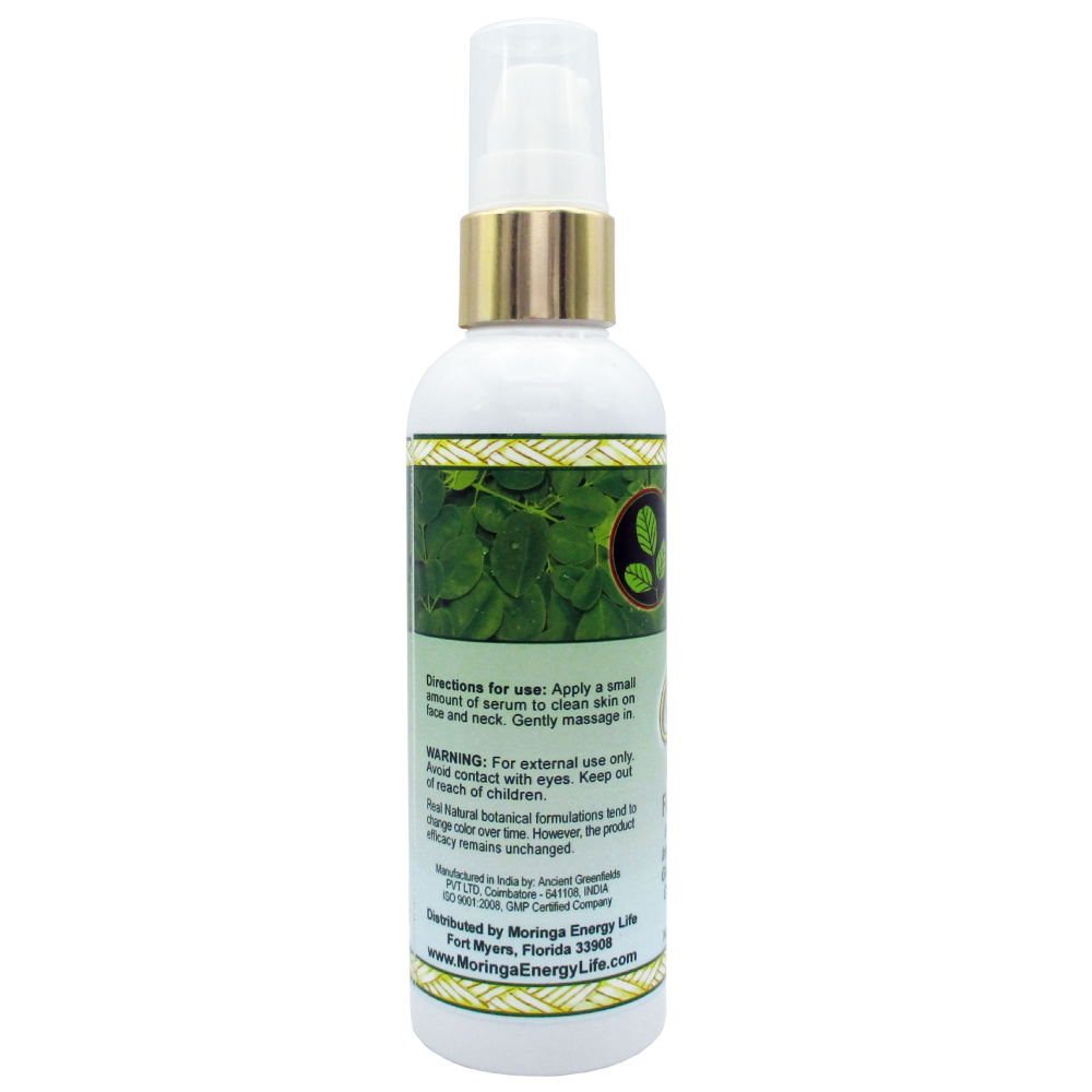Moringa Glow Radiance Face Serum, 3.4 Fl Oz