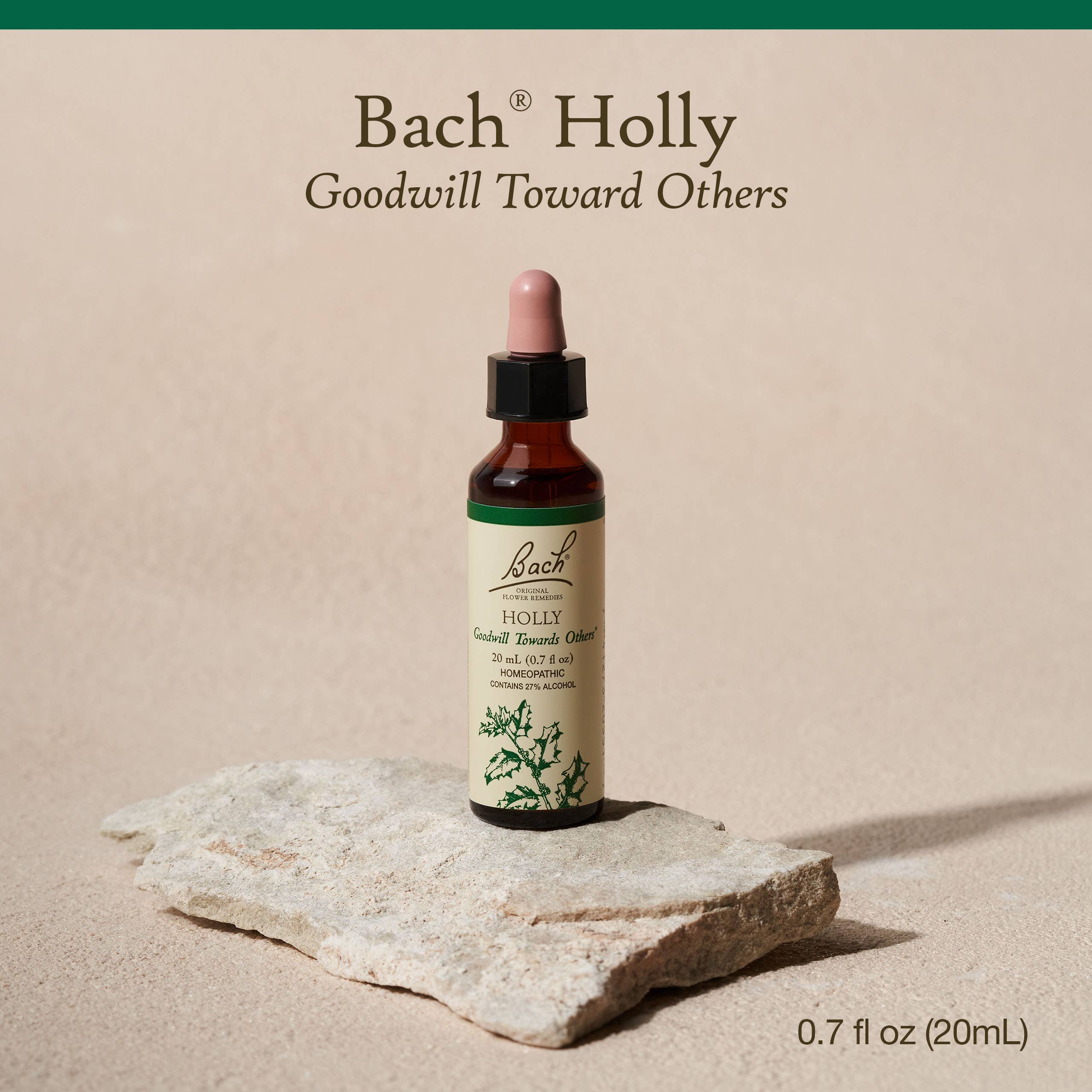 Bach Original Flower Remedies Holly 0.7 fl. oz. (20mL)