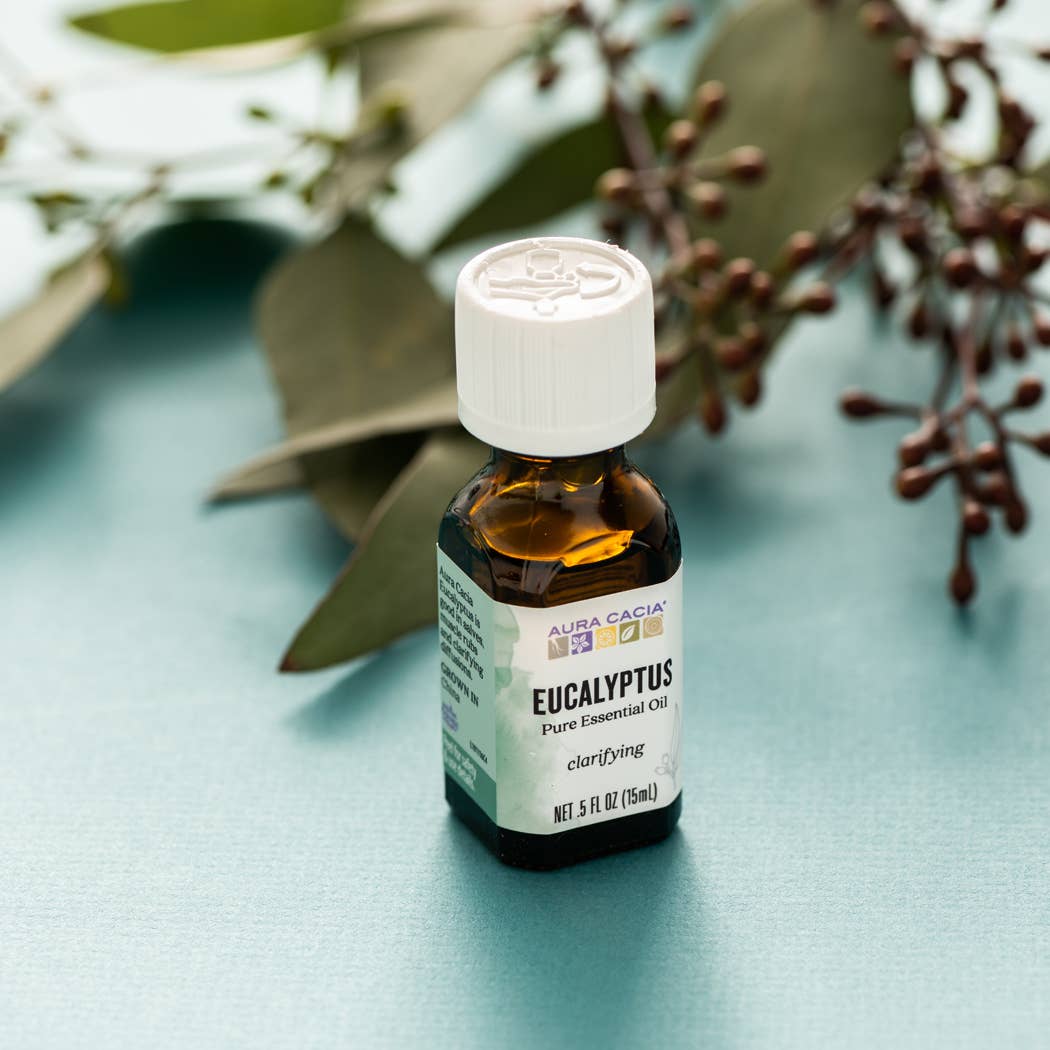 Aura Cacia Eucalyptus Essential Oil, 0.5 fl oz