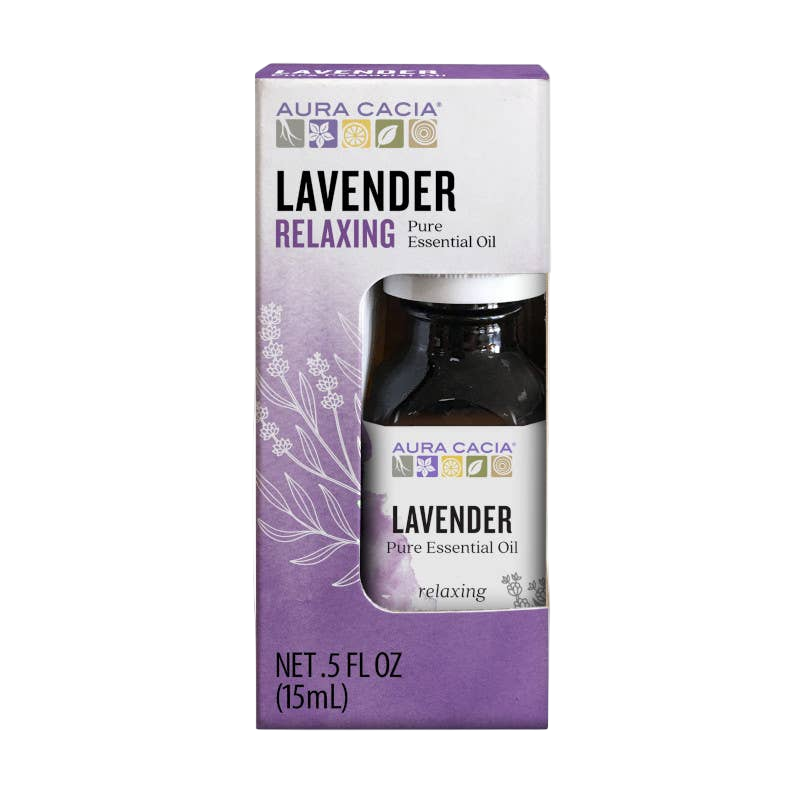Aura Cacia Lavender Essential Oil, 0.5 fl oz