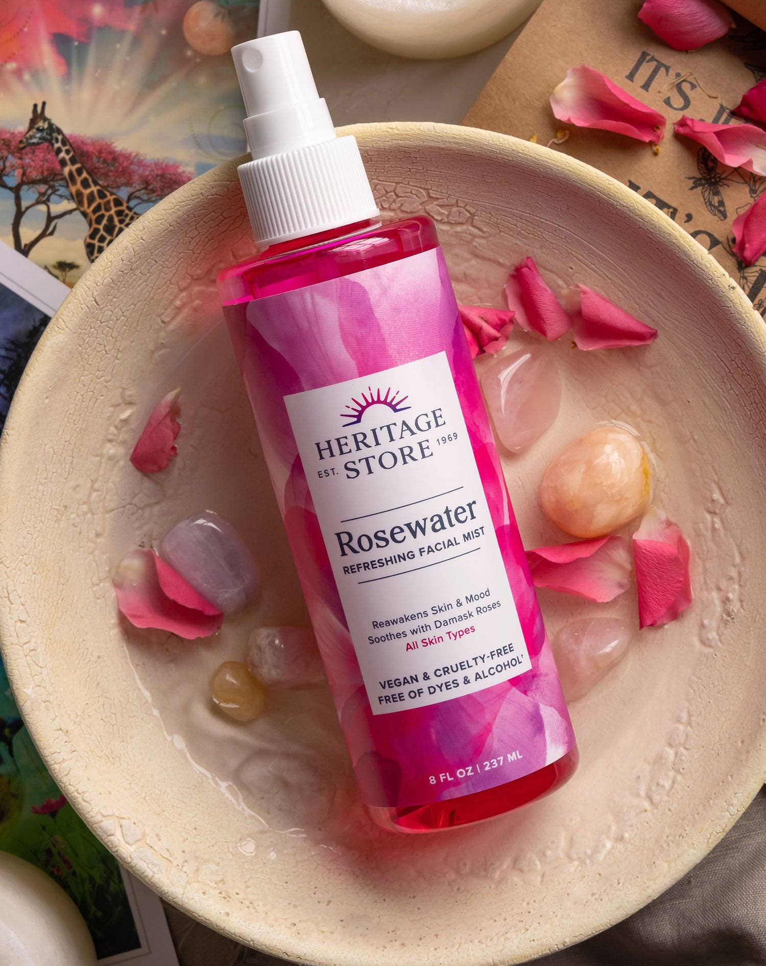 Rosewater 2oz/4oz/8oz