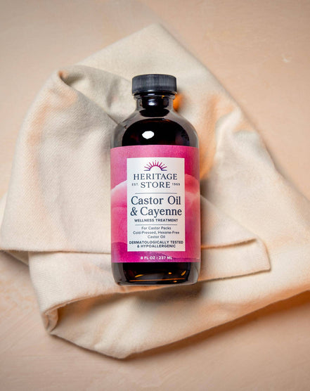 Castor Oil & Cayenne 8 oz