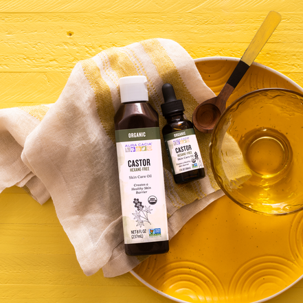 Organic Castor Skin Care Oil, Hexane-Free, 8 Fl Oz