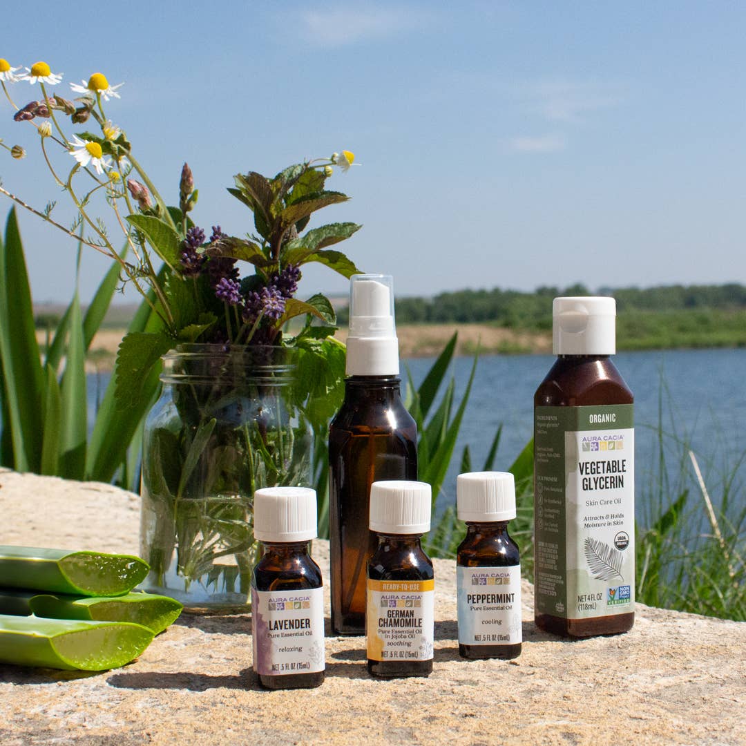 Organic Vegetable Glycerin Skin Care Oil 4 Fl Oz