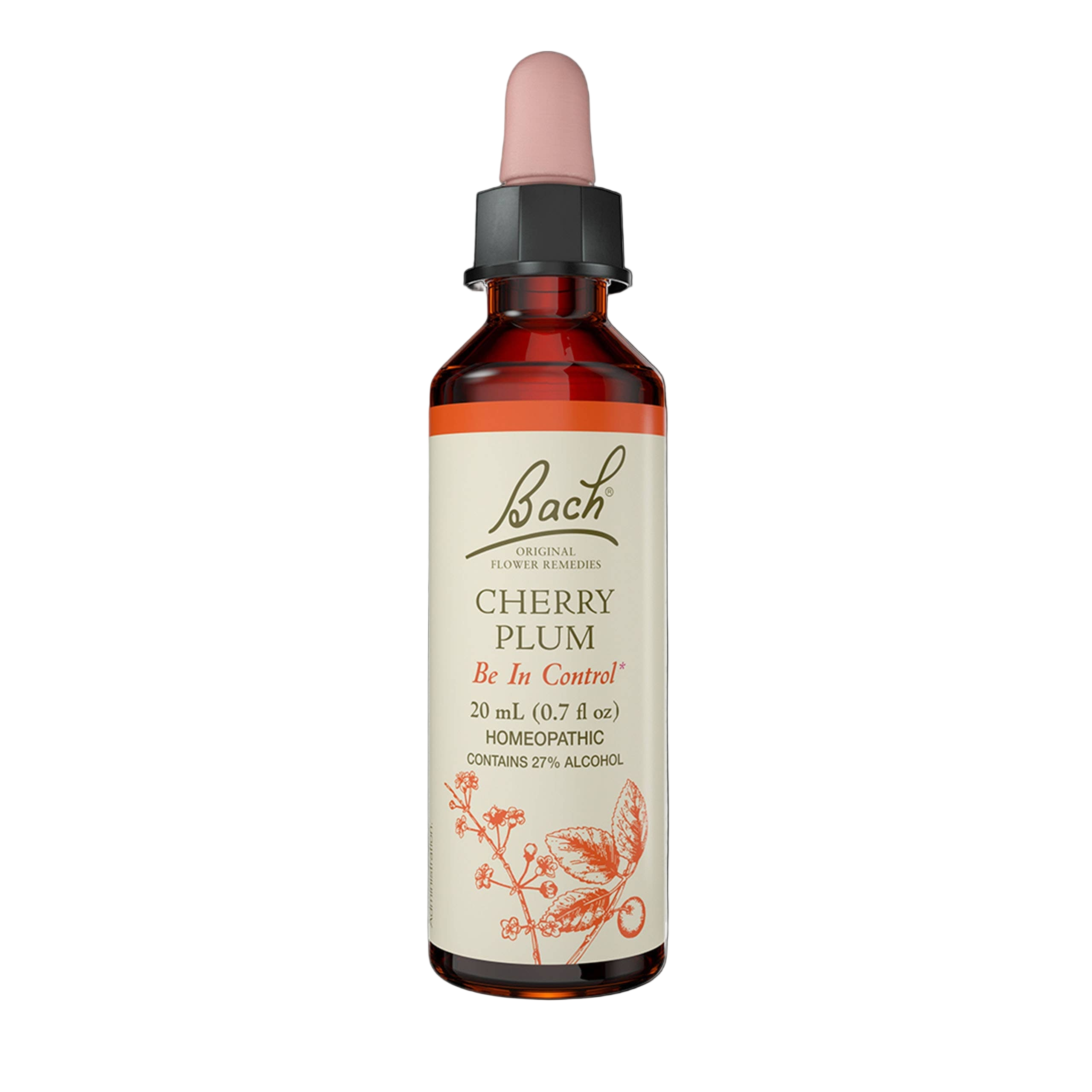 Bach Original Flower Remedies Cherry Plum 0.7 fl. oz. (20mL)