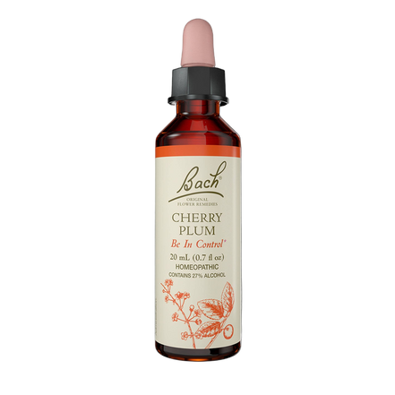 Bach Original Flower Remedies Cherry Plum 0.7 fl. oz. (20mL)