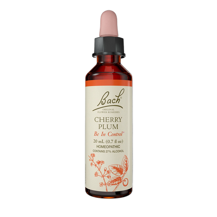 Bach Original Flower Remedies Cherry Plum 0.7 fl. oz. (20mL)