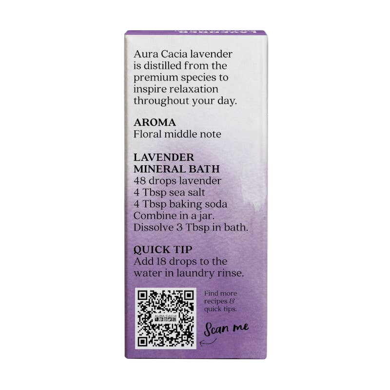 Aura Cacia Lavender Essential Oil, 0.5 fl oz