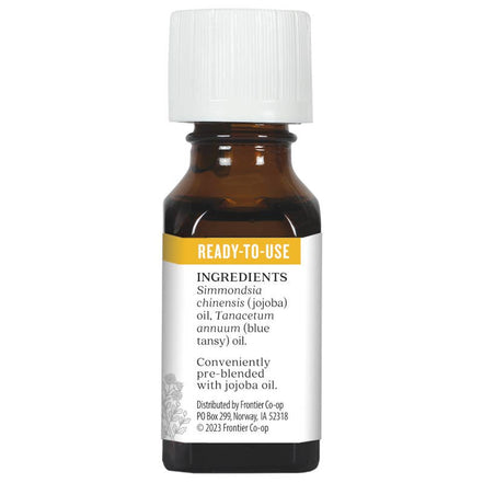 Aura Cacia Blue Tansy Essential Oil in Jojoba Oil, 0.5 fl oz