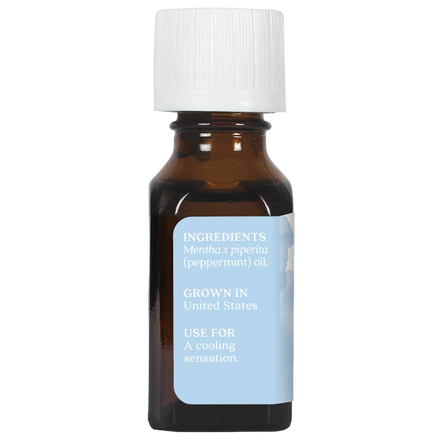 Aura Cacia Peppermint Essential Oil, 0.5 fl oz
